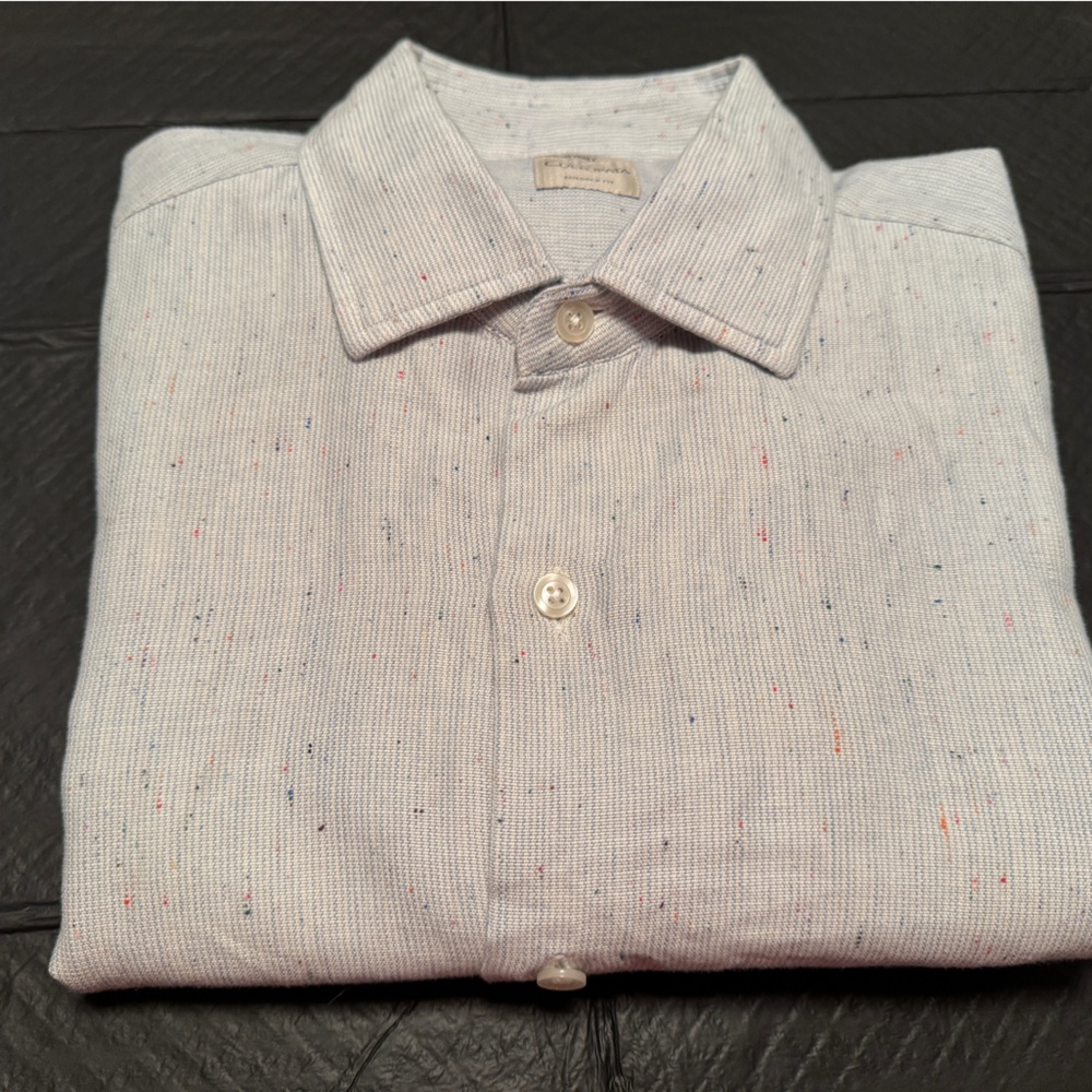 Culturata Speckled Dress Shirt